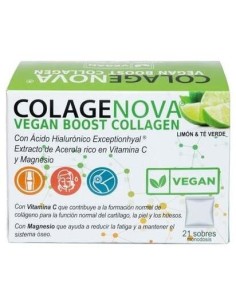 Colagenova Vegan Boost Te Verde+Limon 21Sbrs. de Vaminter 2