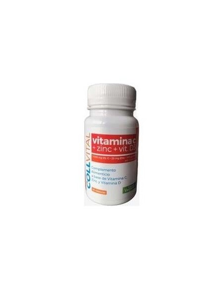Vit C +Zinc+Vit D3 60Cap. Collvital de Triconatura
