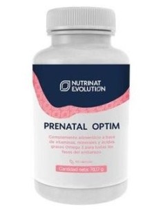 Prenatal Optim 60 Caps  de Nutrinat Evolution 2