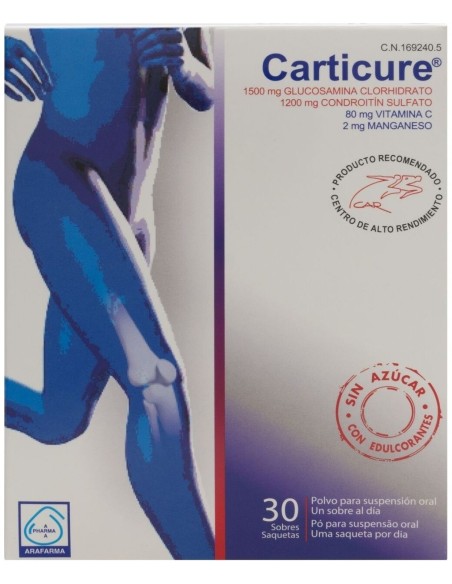 Carticure Solucion Oral 30Sbrs. de Arafarma