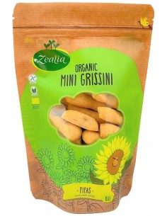 Mini Grissini  Pipas Colines 75Gr. Bio Sg Vegan de Zealia 2