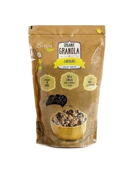 Granola De Chocolate 300Gr.  Bio Sg Vegan de Zealia