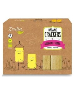 Crackers De Sarraceno Y Quinoa 120Gr. Bio Sg Vegan de Zealia 2