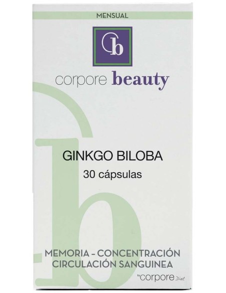 Corpore Basics Ginkgo Biloba 30 Cápsulas  Corpore Diet