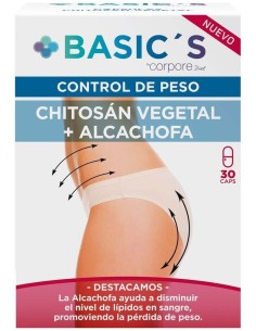 Corpore Basics Chitosan Vegetal 30Cap. de Corpore Diet 2
