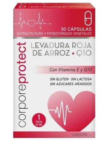 Corpore Protect Levadura Roja De Arroz+Q10 30Cap de Corpore Diet