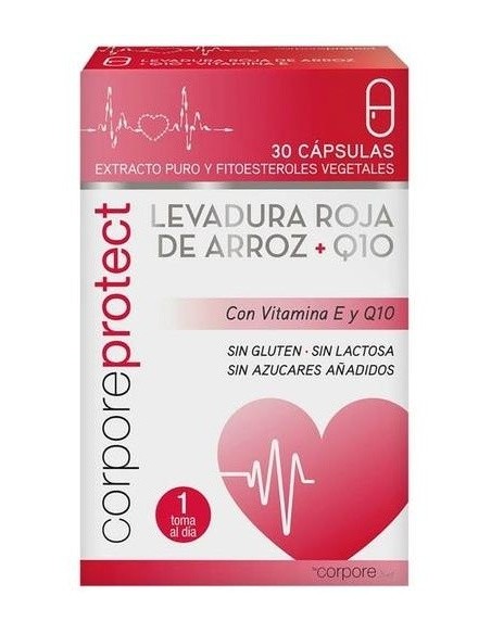 Corpore Protect Levadura Roja De Arroz+Q10 30Cap de Corpore Diet