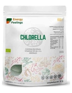 Chlorella Polvo 1Kg. Eco Vegan Sg de Energy Feelings 2