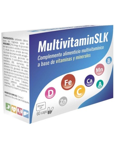 Multivitamin Slk 60Cap. de Saludalkalina