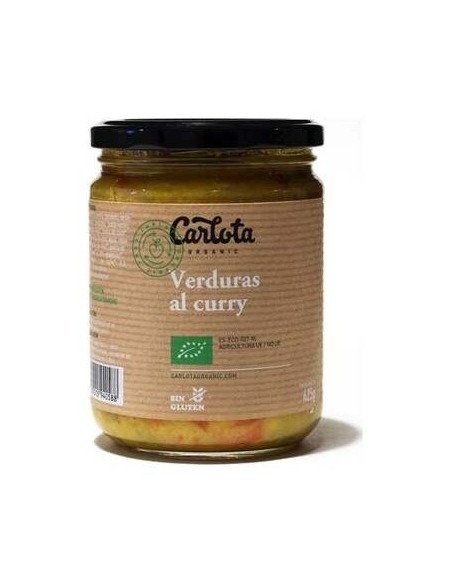 Verduras Al Curry 425Gr. Eco Sg Vegan de Carlota Organic