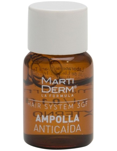 Martiderm Hair System 3Gf Anticaida 14Amp de Martiderm
