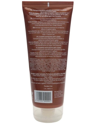 Hair System 3Gf Champu Anticaida Antiaging 200Ml de Martiderm