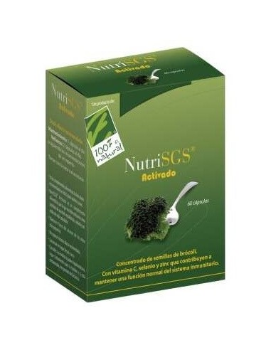Nutrisgs Activado Forte 60Cap. de Cien Por Cien Natural