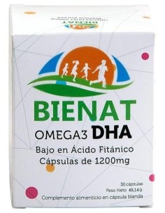 Bienat Dha Omega 3 1200Mg 30Cap. de Bienat 2