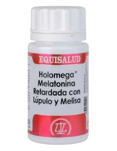 Holomega Melatonina Retard Con Lupulo Y Melisa 50C de Equisalud