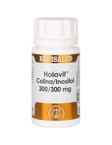 Holovit Colina/Inositol 300/300Mg 50Cap. de Equisalud