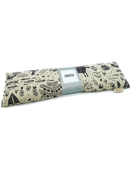 Saco Termico Cervical Semillas Animales 42X13 1Ud de Sakito