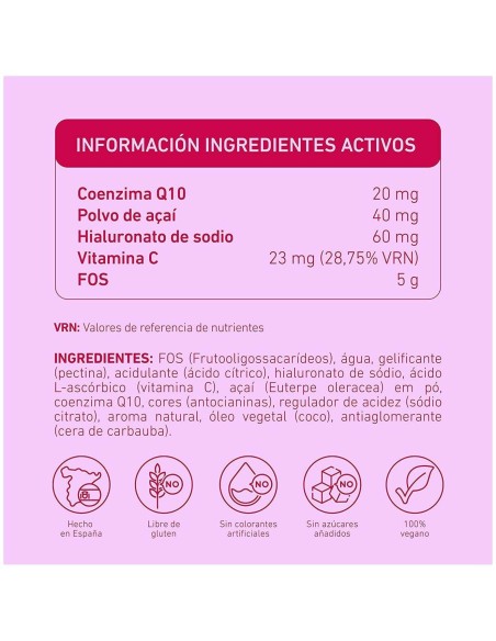 Ageless 60Gominolas de Betamins