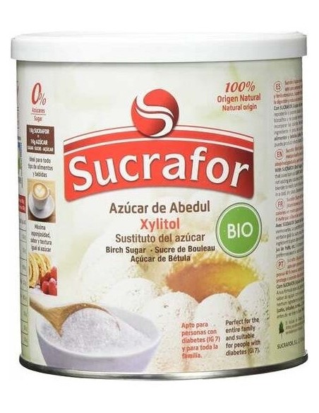 Sucrafor (Azucar De Abedul) 500Gr. Bio de Sucrafor