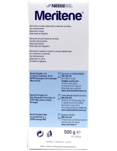 Meritene Buenas Noches Instant Cereales 500Gr. de Meritene 2