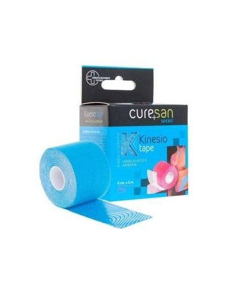 Cure Tape Azul Vendaje Neuromuscular (5Cm X 5M) de Cure Tape