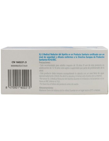 Xls Medical Apetite Reduce Iib 60Cap. de Xls