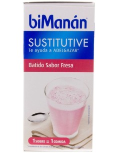 Batido Sustitutivo Fresa 6Sbrs. de Bimanan 2