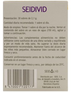 Seidivid 30 Sobres de Seid 2