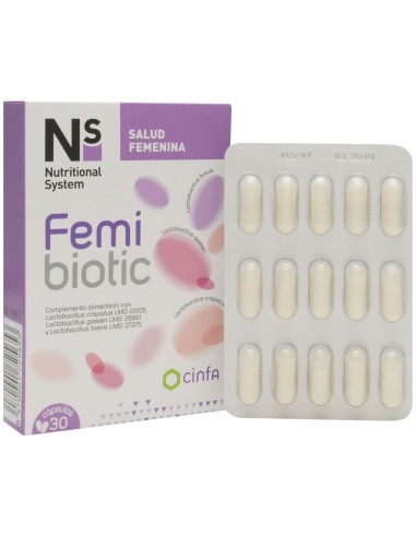 Ns Femibiotic 30 Caps de Ns