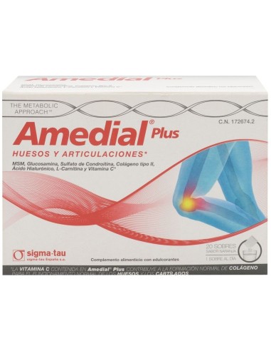 Amedial Plus 20Sbrs. de Alfasigma