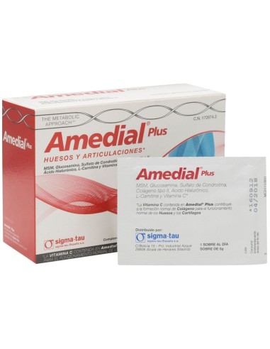 Amedial Plus 20Sbrs. de Alfasigma