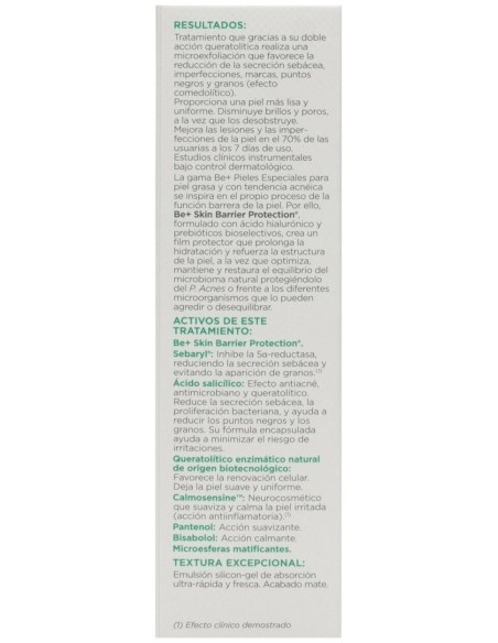 Be+ Acnicontrol Querato Anti-Imperfe 40Ml de Be+