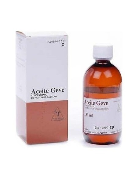 Aceite Geve Neo Higado Bacalao 150Ml de Teofarma