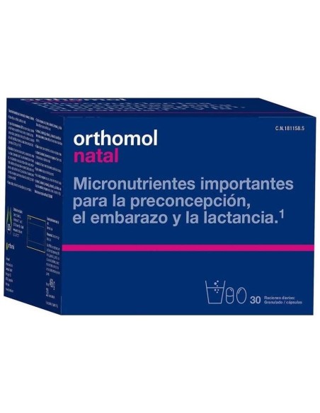 Orthomol Natal 30Dosis Granulado+Caps. de Orthomol