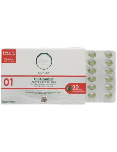 Be+ Capilar Anticaida Continuo Forte 90Comp de Be+