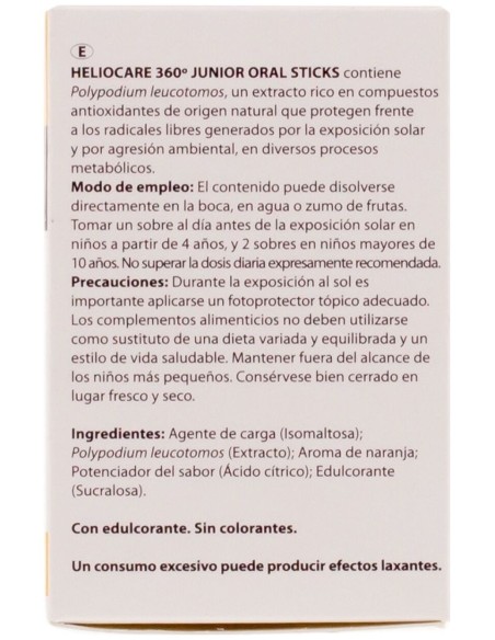 Heliocare 360º Junior 20Sticks. de Heliocare