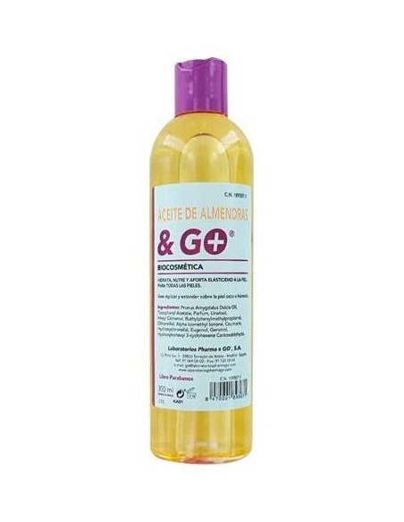 Aceite De Almendras Dulces 250Ml. de Pharma & Go
