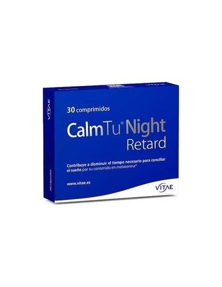 CalmTu Night Retard 30 comprimidos de Vitae