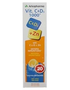 Vitamina C+D3 1000Mg 20Comp. de Arkopharma 2
