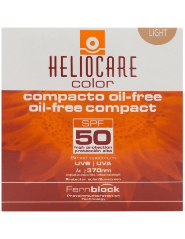 Heliocare Spf50 Compacto Color Light Mate 10Gr. de Heliocare