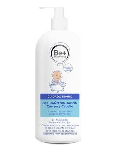 Be+ Pediatrics Gel Sin Jabón 500Ml de Be+