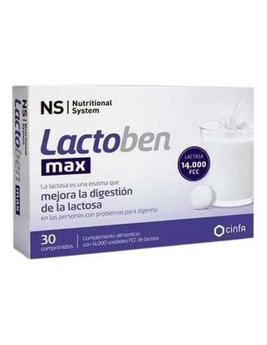 Ns Lactoben Max 30 Comp de Ns