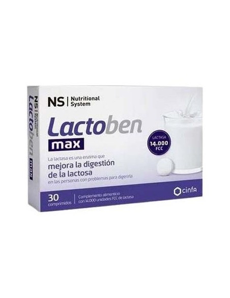 Ns Lactoben Max 30 Comp de Ns