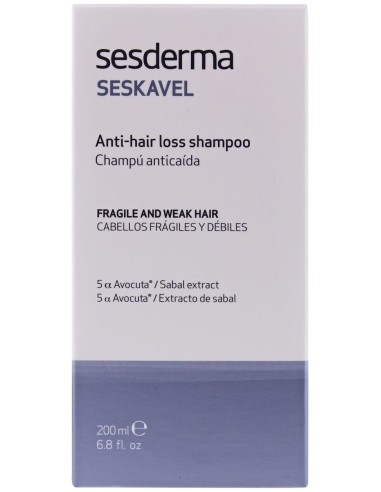 Seskavel Anticaida Champu 200Ml. de Sesderma