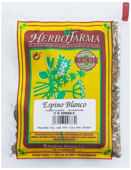 Macoesa Espino Blanco Herbofarma 30Gr de Macoesa