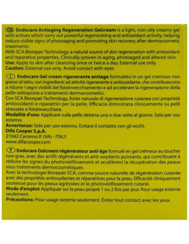 Endocare Biorepair Gel Crema 30Gr. de Endocare