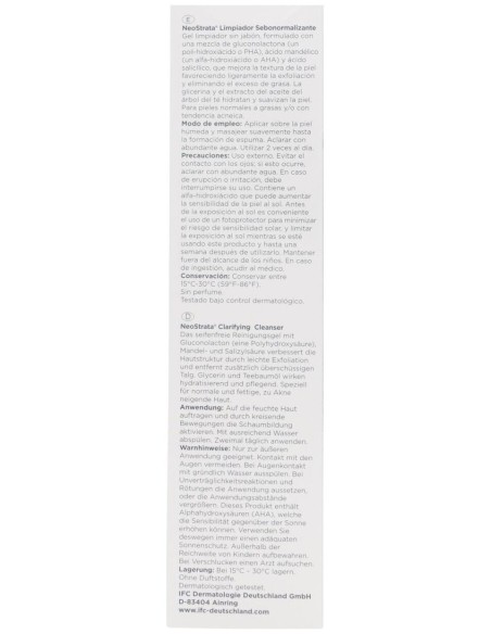 Neostrata Refine Limpiador Sebonormalizante 200Ml. de Neostrata