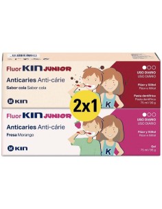 Fluor Kin Pack 2X1 Junior 75Ml de Kin 2