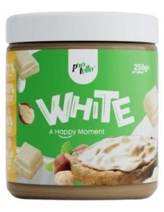 Crema Proteica White Sin Azucar Añadido 250Gr. de Protella 2