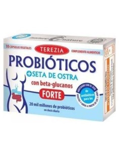 Probioticos + Seta De Ostra Con Betaglucanos 10Cap de Terezia 2